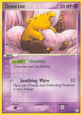 Drowzee 54/109 Pokémon EX Team Rocket Returns 2004 card