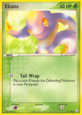 Ekans 55/109 Pokémon EX Team Rocket Returns 2004 card