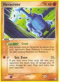 Heracross 43/109 Pokémon EX Team Rocket Returns 2004 card