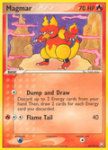 Magmar 44/109 Pokémon EX Team Rocket Returns 2004 card