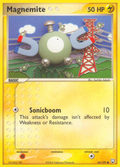 Magnemite 66/109 Pokémon EX Team Rocket Returns 2004 card