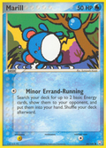 Marill 68/109 Pokémon EX Team Rocket Returns 2004 card