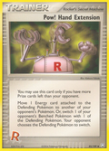Pow! Hand Extension 85/109 Pokémon EX Team Rocket Returns 2004 card