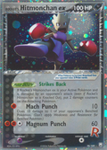 Rocket's Hitmonchan ex 98/109 Pokémon EX Team Rocket Returns 2004 card