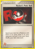 Rocket's Poké Ball 89/109 Pokémon EX Team Rocket Returns 2004 card