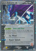 Rocket's Suicune ex 105/109 Pokémon EX Team Rocket Returns 2004 card