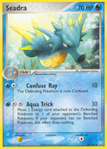 Seadra 48/109 Pokémon EX Team Rocket Returns 2004 card