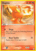 Slugma 77/109 Pokémon EX Team Rocket Returns 2004 card