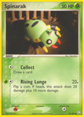 Spinarak 78/109 Pokémon EX Team Rocket Returns 2004 card