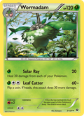 Wormadam 3/124 English Pokémon card from Fates Collide (2016)