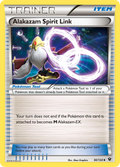 Alakazam Spirit Link 90/124 English Pokémon card from Fates Collide (2016)