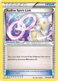 Audino Spirit Link 92/124 English Pokémon card from Fates Collide (2016)