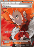 Lysandre 104/106 English Pokémon card from Flashfire (2014)