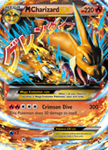 M Charizard-EX 13/106 English Pokémon card from Flashfire (2014)
