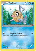 Feebas 22/106 English Pokémon card from Flashfire (2014)