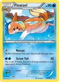 Floatzel 29/106 English Pokémon card from Flashfire (2014)