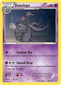 Dusclops 39/106 English Pokémon card from Flashfire (2014)