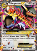 M Kangaskhan-EX 79/106 English Pokémon card from Flashfire (2014)