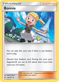 Bonnie 103/131 English Pokémon card from Forbidden Light (2018)