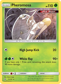 Pheromosa 11/131 English Pokémon card from Forbidden Light (2018)