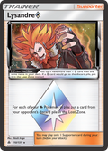 Lysandre ◇ 110/131 English Pokémon card from Forbidden Light (2018)