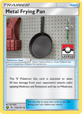 Metal Frying Pan 112a/131 English Pokémon card from Forbidden Light (2018) — alternate artwork