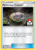 Mysterious Treasure 113a/131 English Pokémon card from Forbidden Light (2018) — alternate artwork