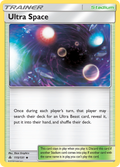Ultra Space 115/131 English Pokémon card from Forbidden Light (2018)