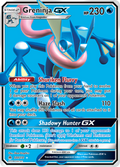 Greninja-GX 120/131 English Pokémon card from Forbidden Light (2018)