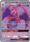 Naganadel-GX 121/131 English Pokémon card from Forbidden Light (2018)