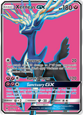 Xerneas-GX 126/131 English Pokémon card from Forbidden Light (2018)