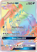 Yveltal-GX 137/131 English Pokémon card from Forbidden Light (2018)
