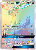 Xerneas-GX 139/131 English Pokémon card from Forbidden Light (2018)