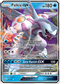 Palkia-GX 20/131 English Pokémon card from Forbidden Light (2018)