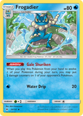 Frogadier 23/131 English Pokémon card from Forbidden Light (2018)