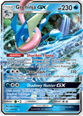 Greninja-GX 24/131 English Pokémon card from Forbidden Light (2018)