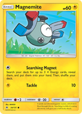 Magnemite 34/131 English Pokémon card from Forbidden Light (2018)
