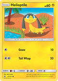 Helioptile 37/131 English Pokémon card from Forbidden Light (2018)
