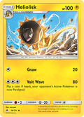Heliolisk 38/131 English Pokémon card from Forbidden Light (2018)
