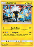 Xurkitree 39/131 English Pokémon card from Forbidden Light (2018)