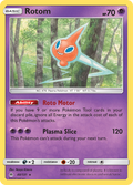 Rotom 40/131 English Pokémon card from Forbidden Light (2018)