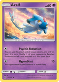Azelf 43/131 English Pokémon card from Forbidden Light (2018)