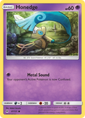 Honedge 47/131 English Pokémon card from Forbidden Light (2018)