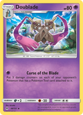 Doublade 48/131 English Pokémon card from Forbidden Light (2018)