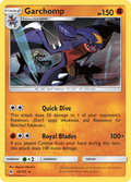 Garchomp 62/131 English Pokémon card from Forbidden Light (2018)