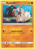 Rockruff 75/131 English Pokémon card from Forbidden Light (2018)
