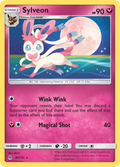 Sylveon 87/131 English Pokémon card from Forbidden Light (2018)