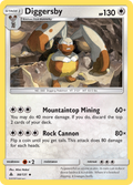Diggersby 98/131 English Pokémon card from Forbidden Light (2018)