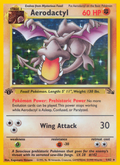 Aerodactyl 1/62 — Pokémon Fossil card