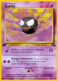 Gastly 33/62 — Pokémon Fossil card